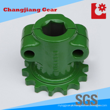 Pulverizar a flange de plástico verde